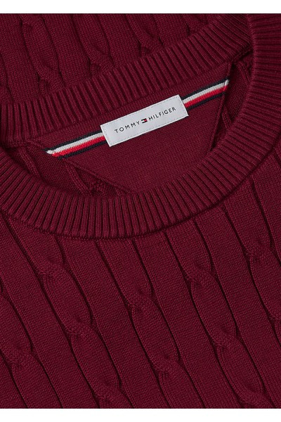 Cable Knit Crew Neck Jumper
