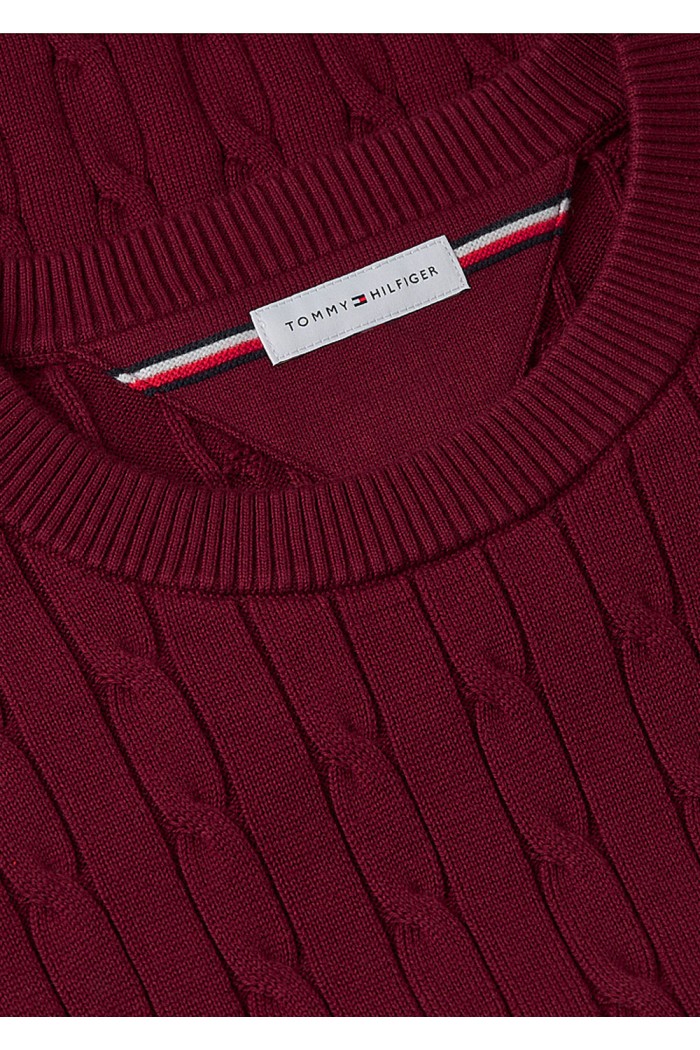 Cable Knit Crew Neck Jumper
