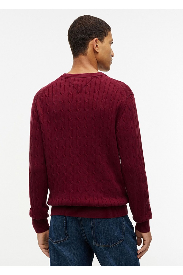 Cable Knit Crew Neck Jumper