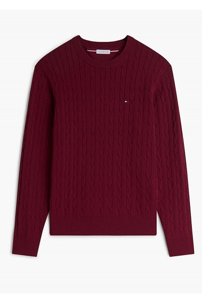 Cable Knit Crew Neck Jumper