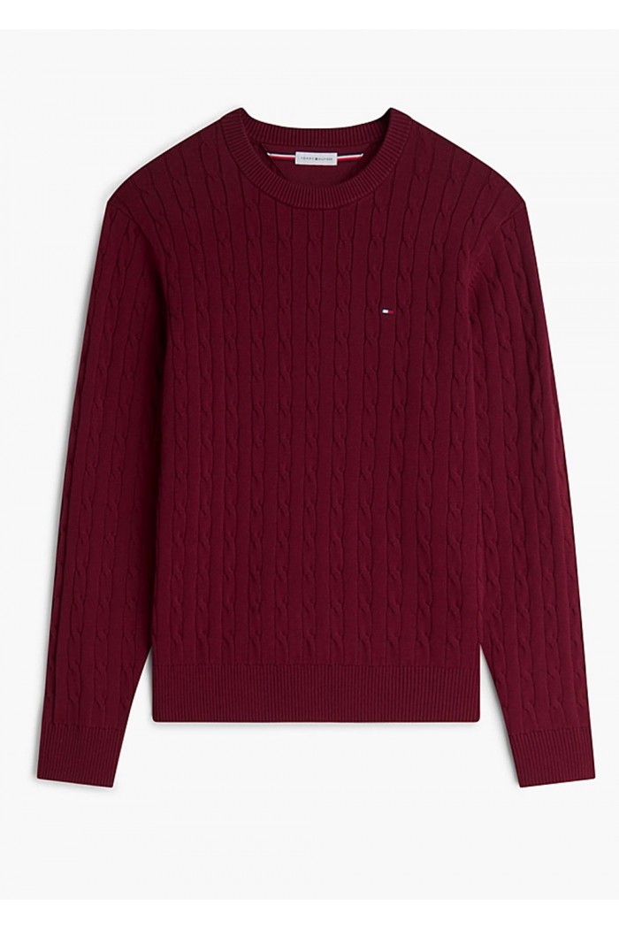 Cable Knit Crew Neck Jumper