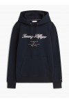 Logo Embroidery Fleece Hoody