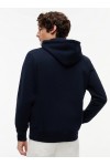 Logo Embroidery Fleece Hoody