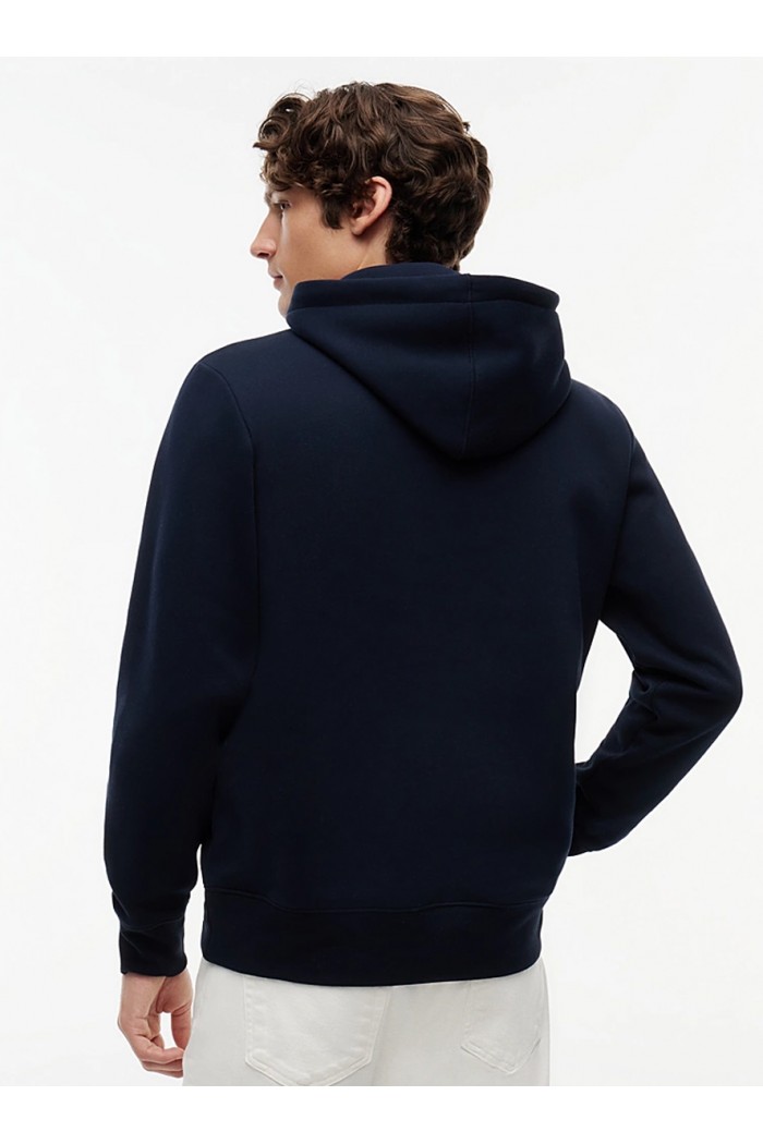 Logo Embroidery Fleece Hoody