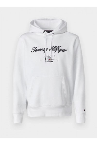 Logo Embroidery Fleece Hoody