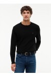 Textured Knit Crew Neck Jumper