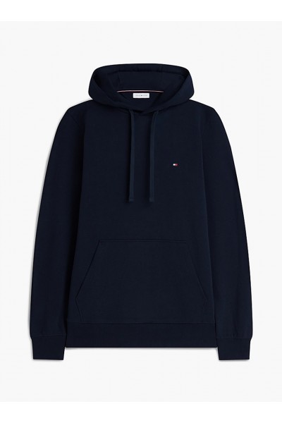 Flag Embroidery Terry Drawstring Hoody