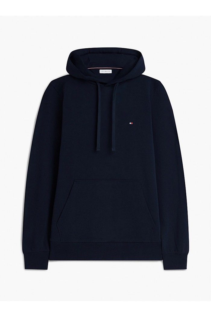 Flag Embroidery Terry Drawstring Hoody