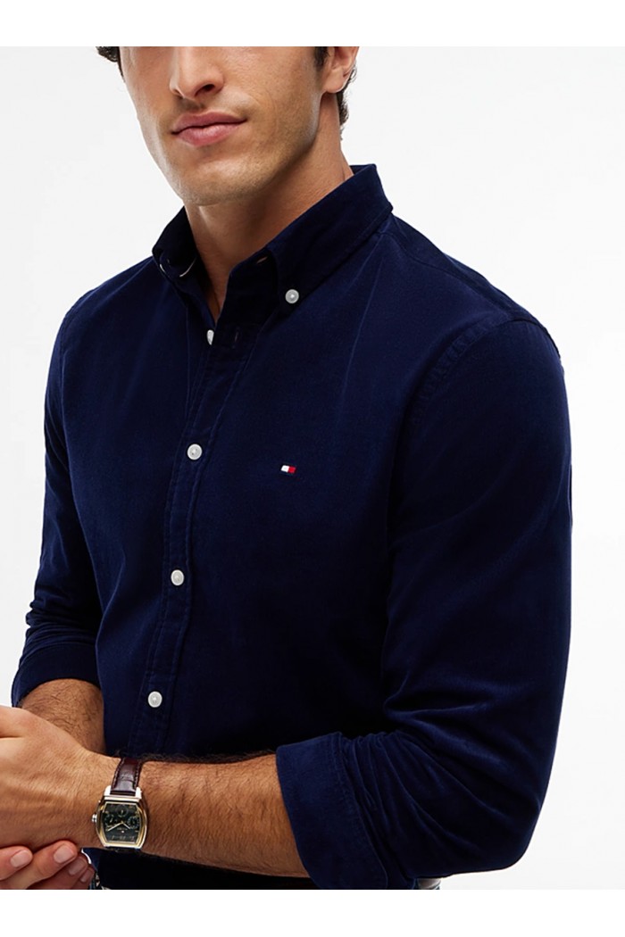 Regular Fit Fine Corduroy Shirt