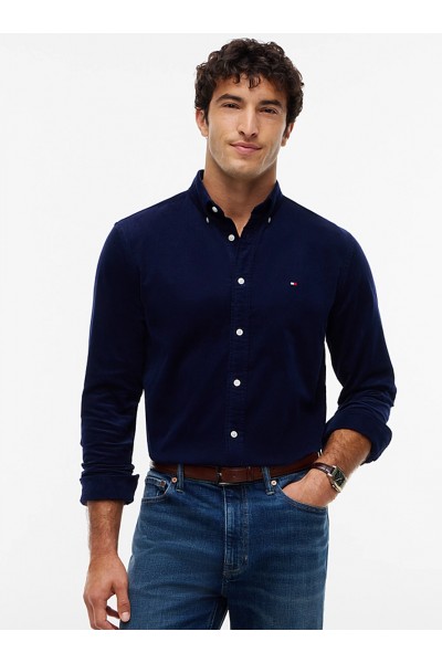 Regular Fit Fine Corduroy Shirt