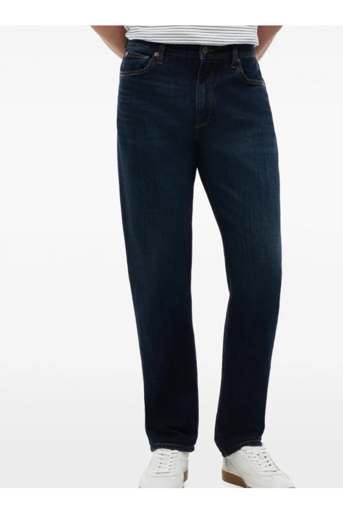 Straight Denton Tex Blue Denim 
