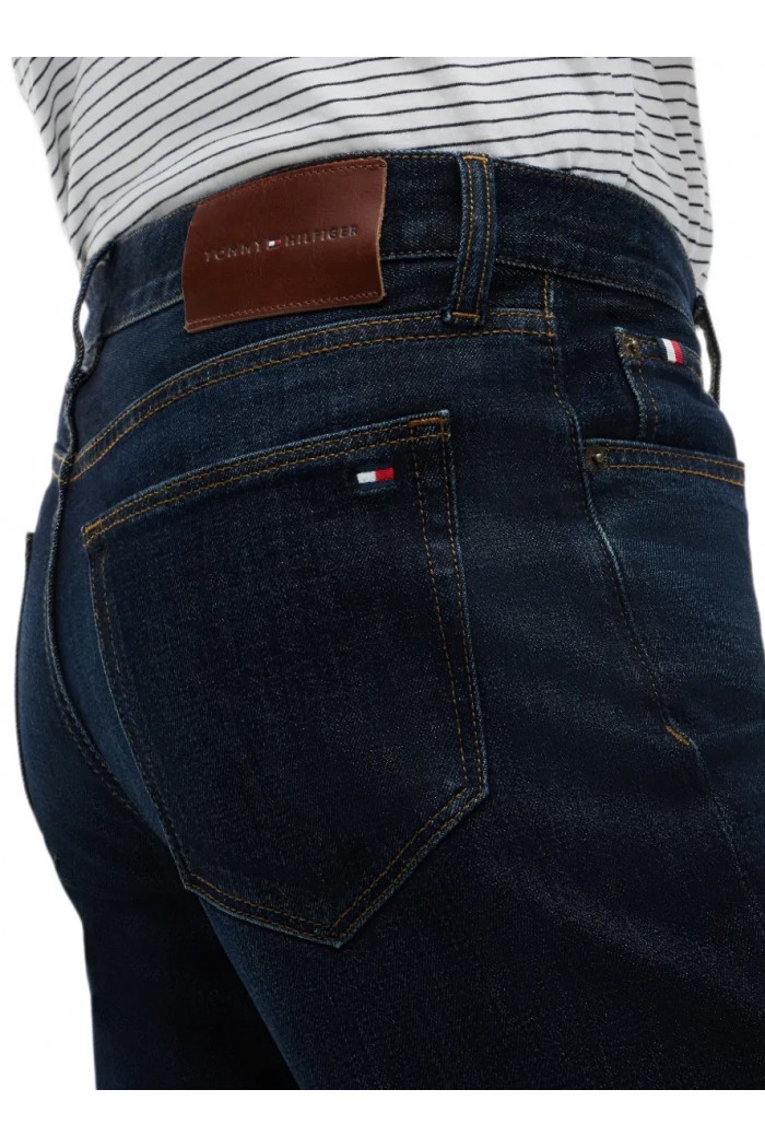 Straight Denton Tex Blue Denim 