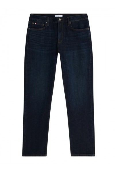 Straight Denton Tex Blue Denim 