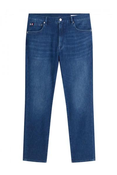 Denton Slim Straight Jeans in Lux Blue