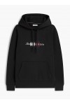 Flag Graphic Terry Drawstring Hoody