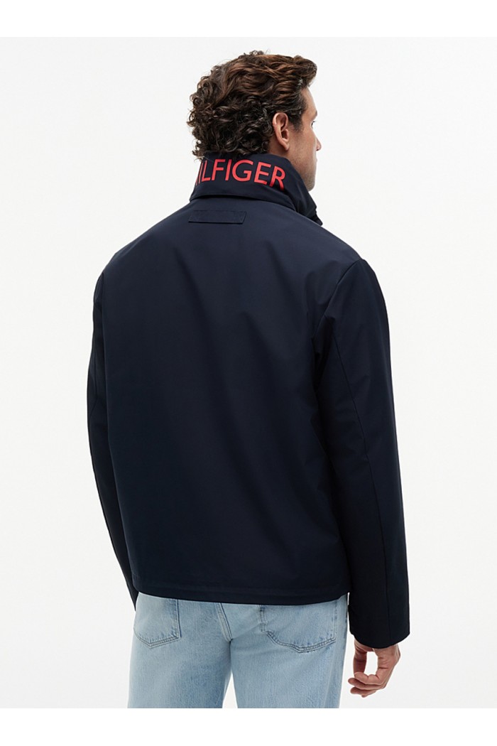 Logo Collar Zip-Thru Jacket