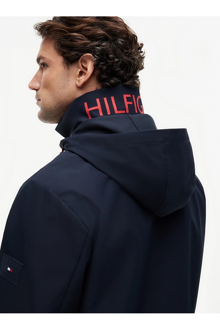Logo Collar Zip-Thru Jacket