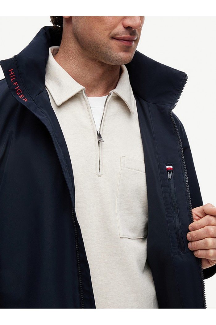 Logo Collar Zip-Thru Jacket