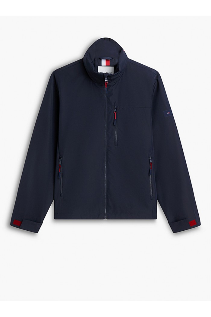 Logo Collar Zip-Thru Jacket