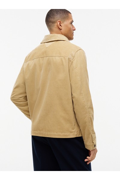 Relaxed Fit Corduroy Chore Shirt Jacket