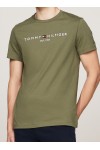 Logo Embroidery Slim Jersey T-Shirt