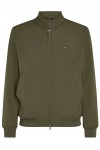 Stand-Up Collar Relaxed Harrington Jacket