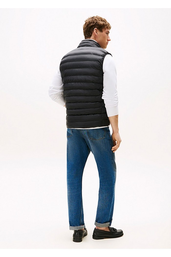 Packable Quilted Gilet Black