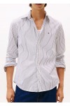 Flex Regular Fit Pinstripe Shirt