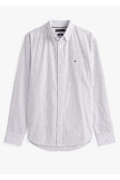Flex Regular Fit Pinstripe Shirt