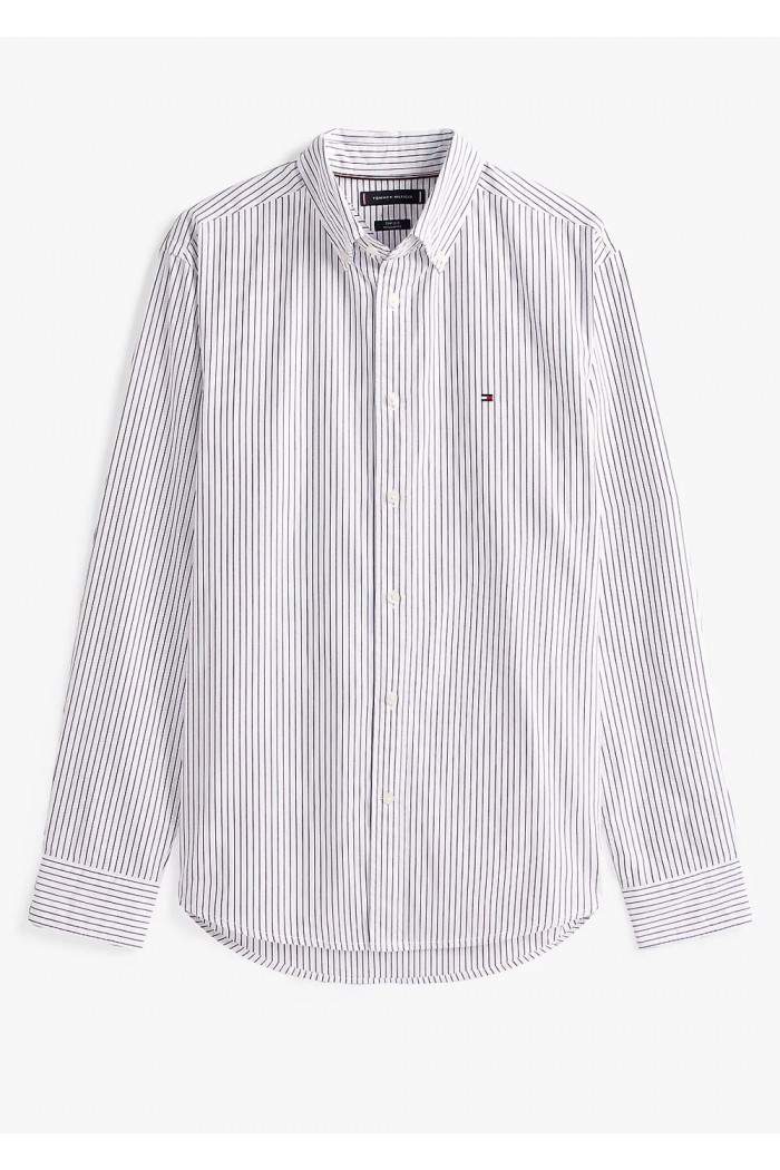 Flex Regular Fit Pinstripe Shirt