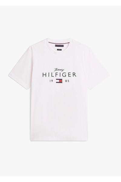 Logo Graphic Jersey Crew Neck T-Shirt
