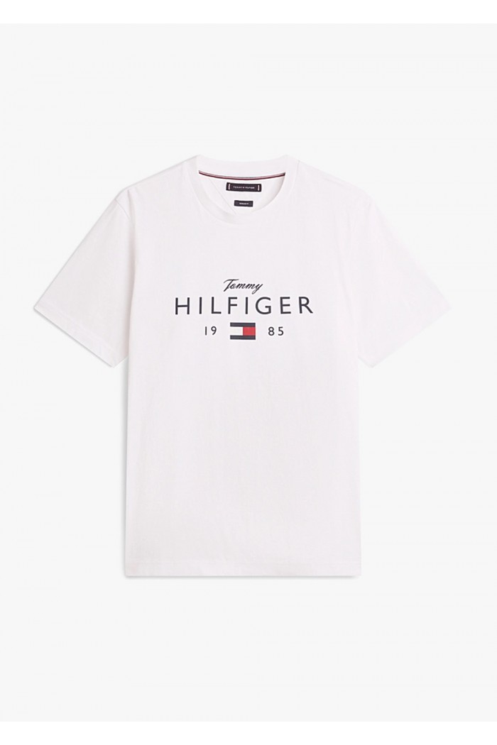 Logo Graphic Jersey Crew Neck T-Shirt
