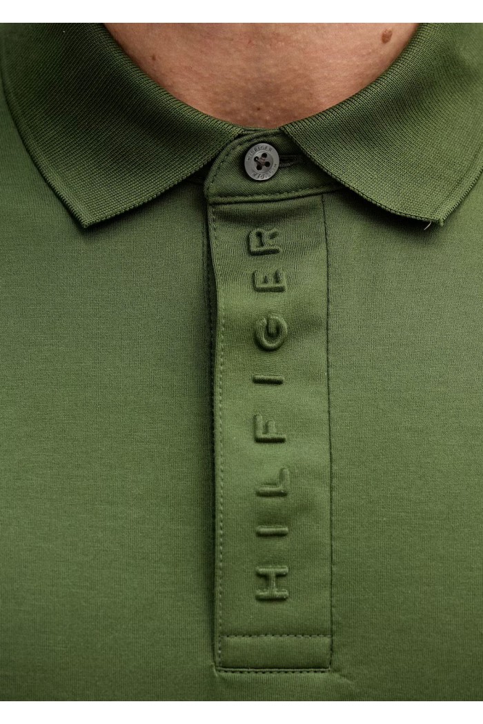Hidden Placket Detail Regular Polo