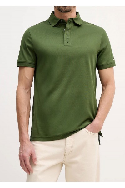 Hidden Placket Detail Regular Polo
