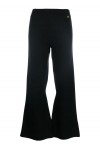 FLARED KNIT TROUSERS 