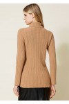 RIBBED WOOL CASHMERE JUMPER