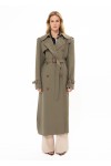 KHAKI TRENCH COAT