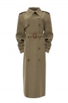 KHAKI TRENCH COAT