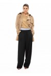 BLACK CASUAL PANTS