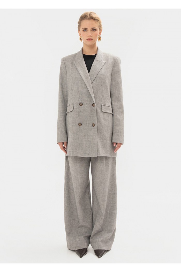 GREY BLAZER