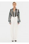 BLUE STRIPED OS SHIRT BLUE STRIPED OS SHIRT