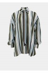 BLUE STRIPED OS SHIRT BLUE STRIPED OS SHIRT