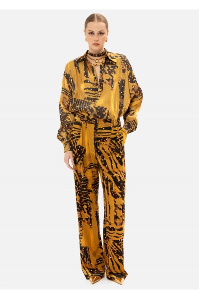 CHRISTMAS LIGHTS STRAIGHT-LEG PANTS