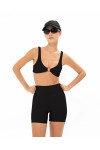 BLACK ATHLETIC SHORTS