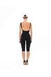 BLACK ACTIVE CAPRI PANTS
