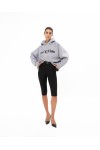 BLACK ACTIVE CAPRI PANTS