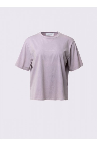 Lilac Cotton T-Shirt