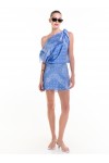 LIGHT BLUE MINI DRESS