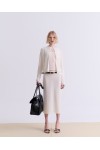 Cream Knit Skirt