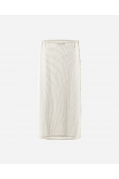 Cream Knit Skirt